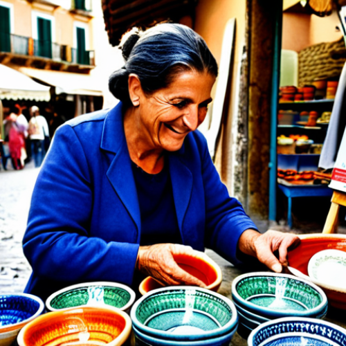 대안경제 모델의 경제적 영향을 미친 사례 - Microfinance in Sicily**

"A bustling open-air market in a Sicilian town, featuring a woman selling ...
