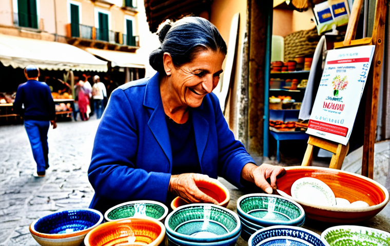 대안경제 모델의 경제적 영향을 미친 사례 - Microfinance in Sicily**

"A bustling open-air market in a Sicilian town, featuring a woman selling ...